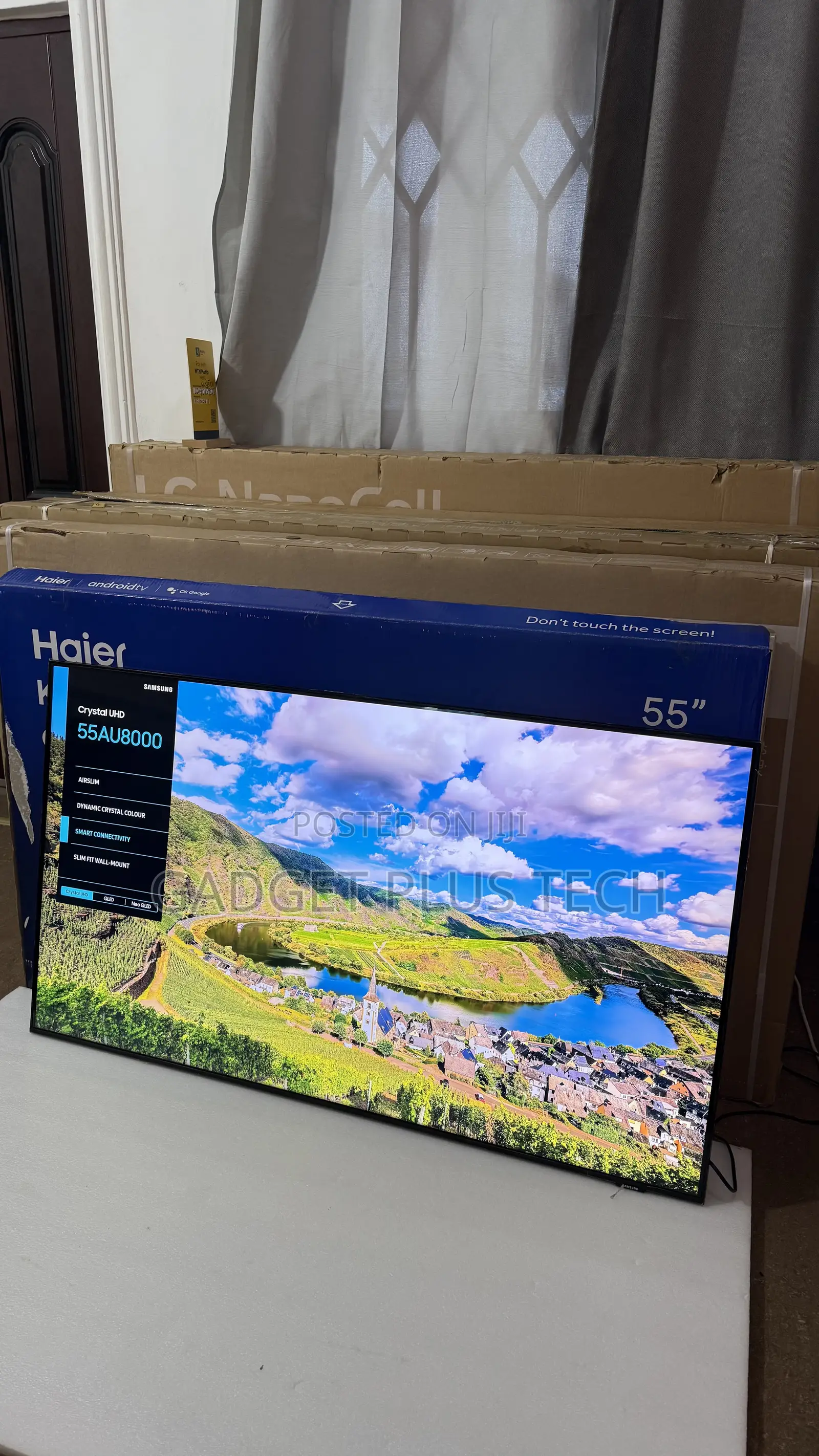 2021/22 55” Samsung Airslim Crystal Smart TV