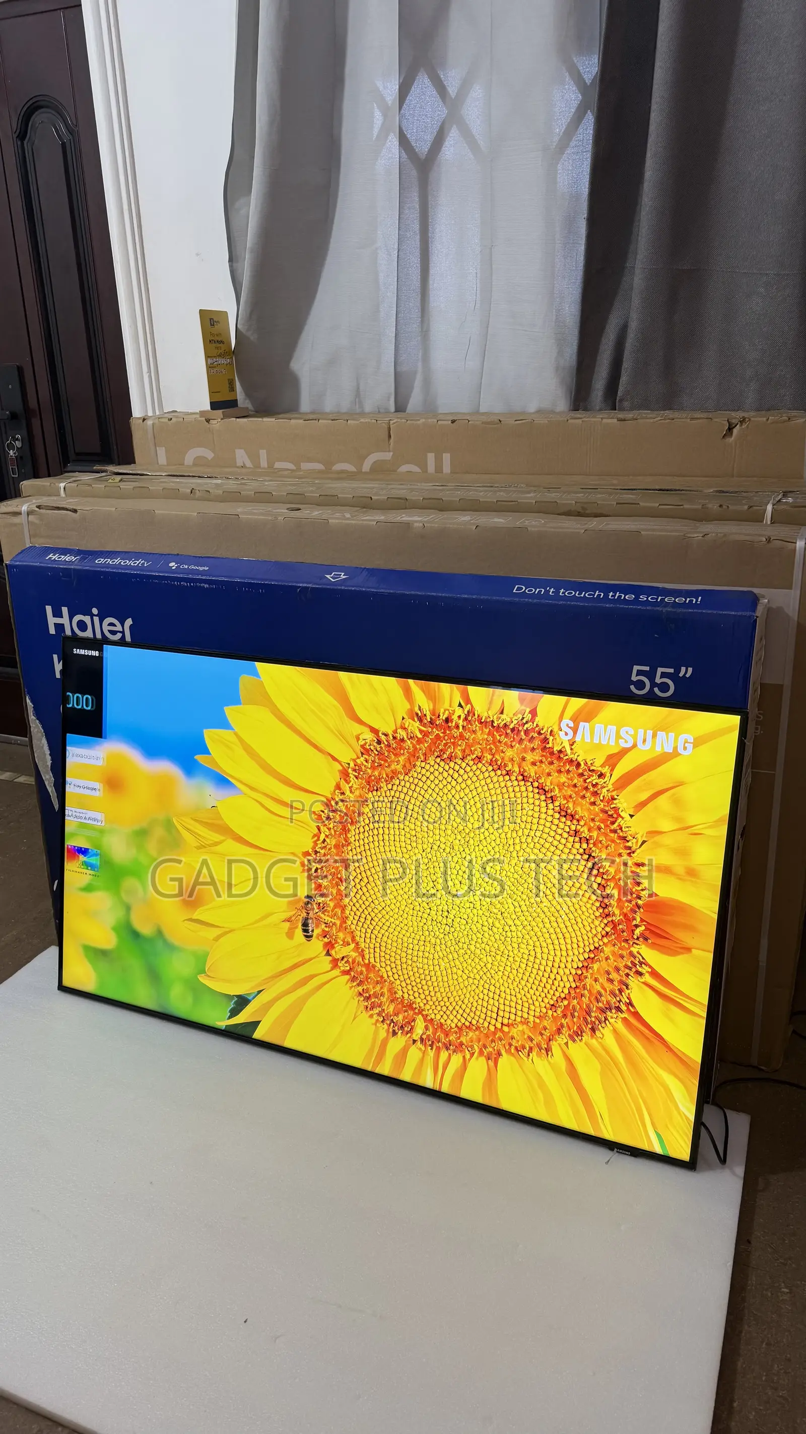 2021/22 55” Samsung Airslim Crystal Smart TV