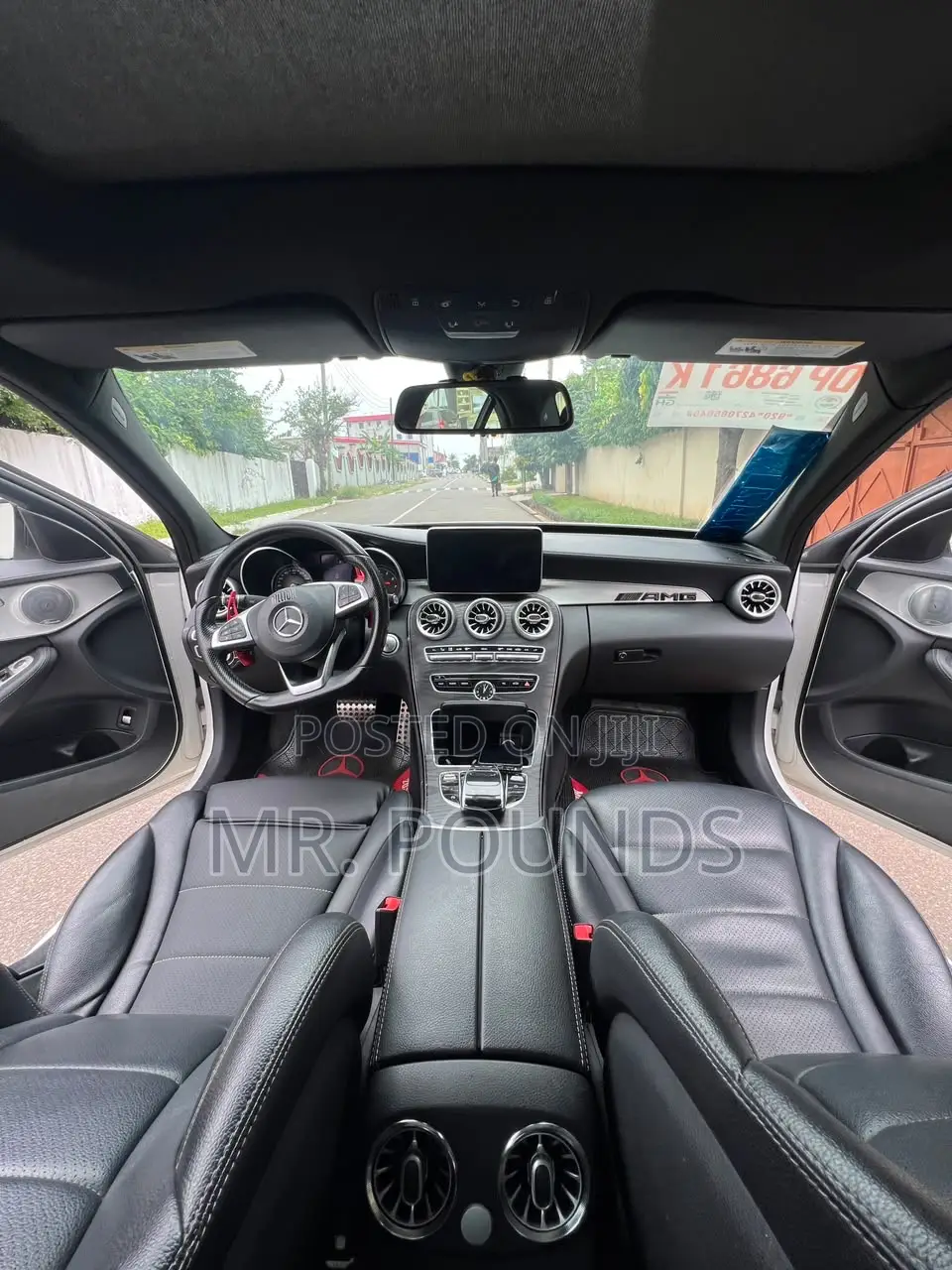 Mercedes-Benz C300 Sport 4Matic Sedan AWD (2.0L 4cyll 7A) 2016 White
