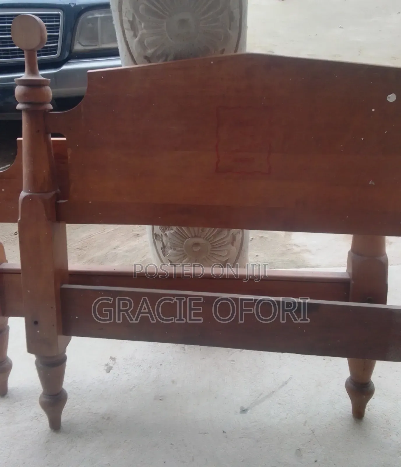Vintage Wooden Bedframe for Sale