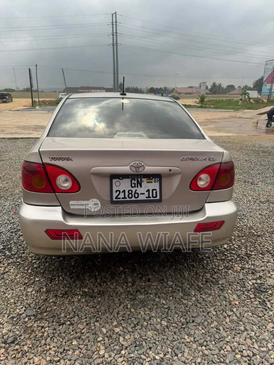 Toyota Corolla LE 2007 Gold