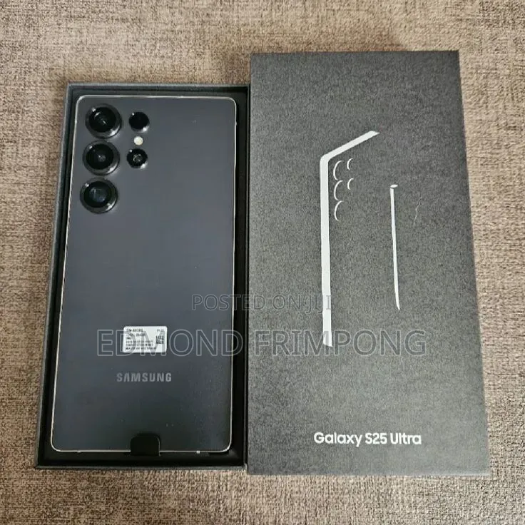 New Samsung Galaxy S25 Ultra 256 GB Black