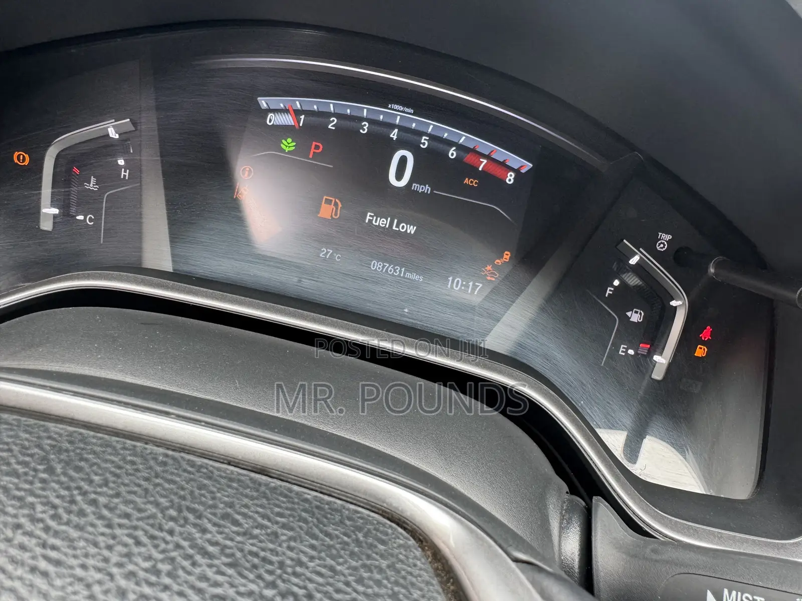 Honda CR-V Touring AWD 2018 White