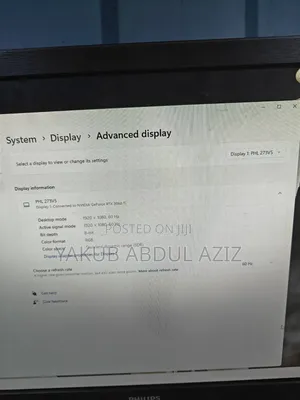 27 Inches Monitor