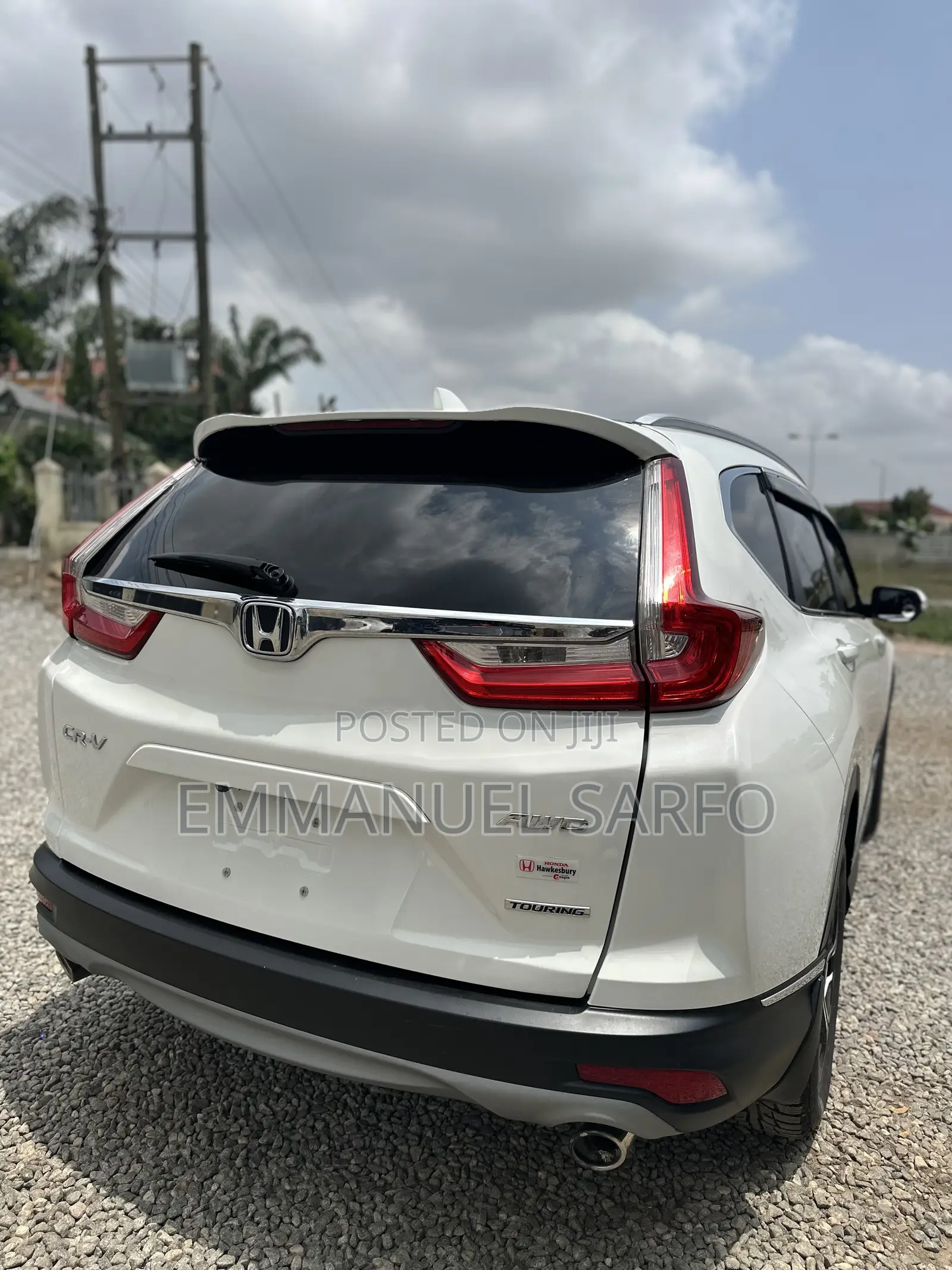 Honda CR-V Touring AWD 2018 White
