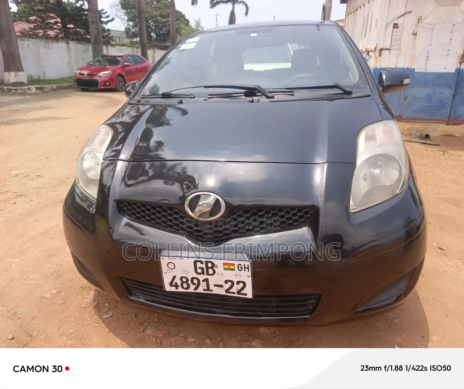 Toyota Vitz 2010 Black