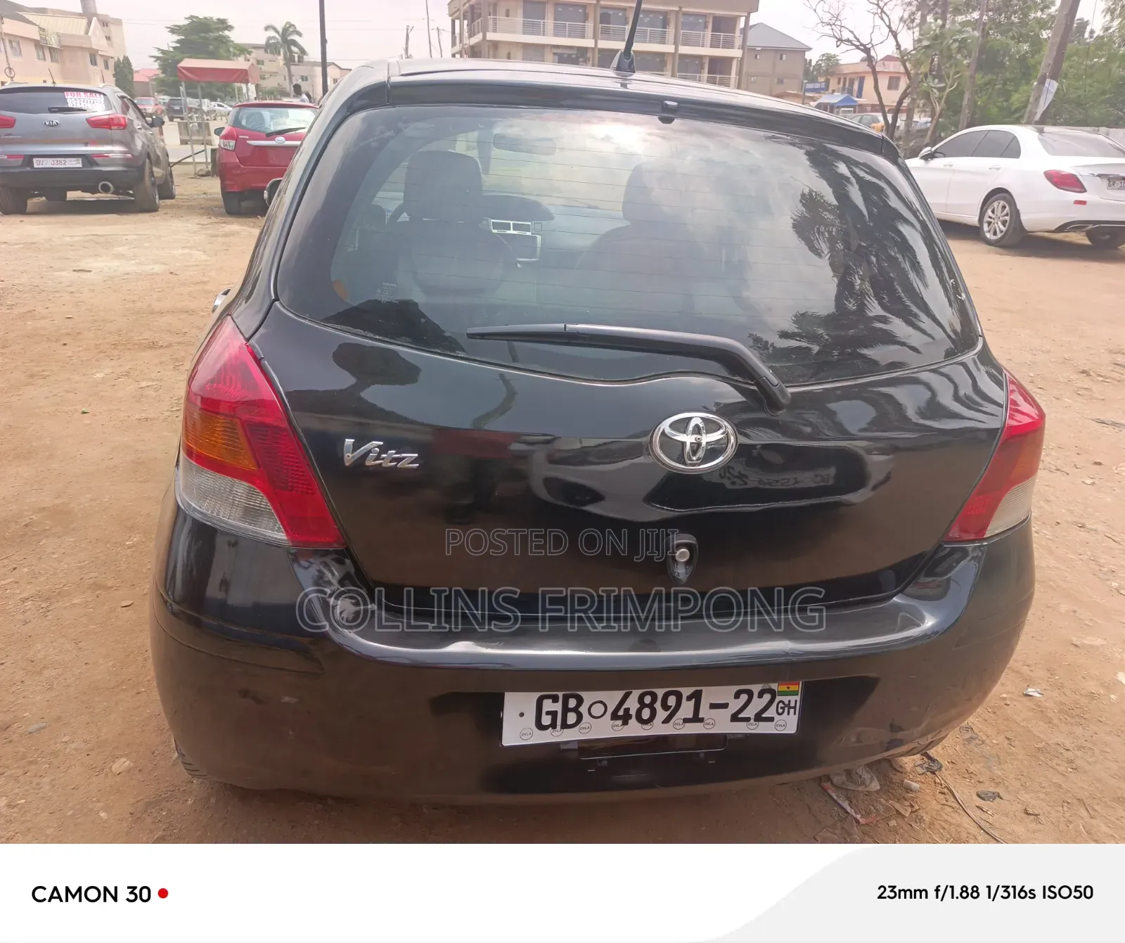 Toyota Vitz 2010 Black