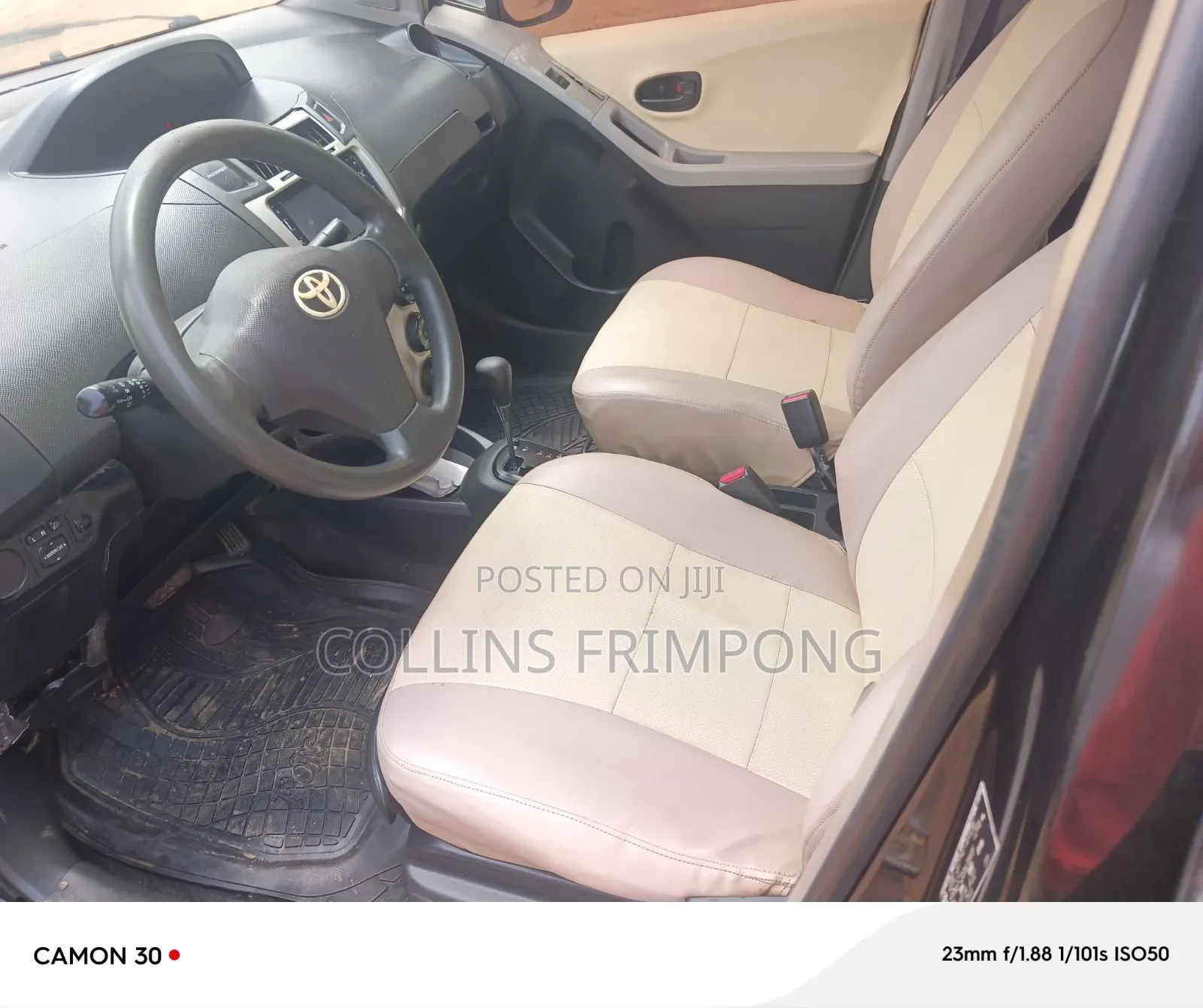 Toyota Vitz 2010 Black