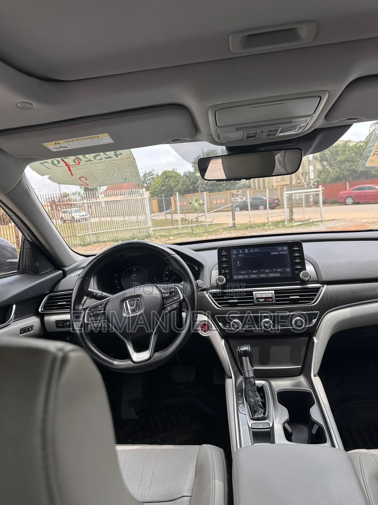 Honda Accord EX-L 2018 Gray
