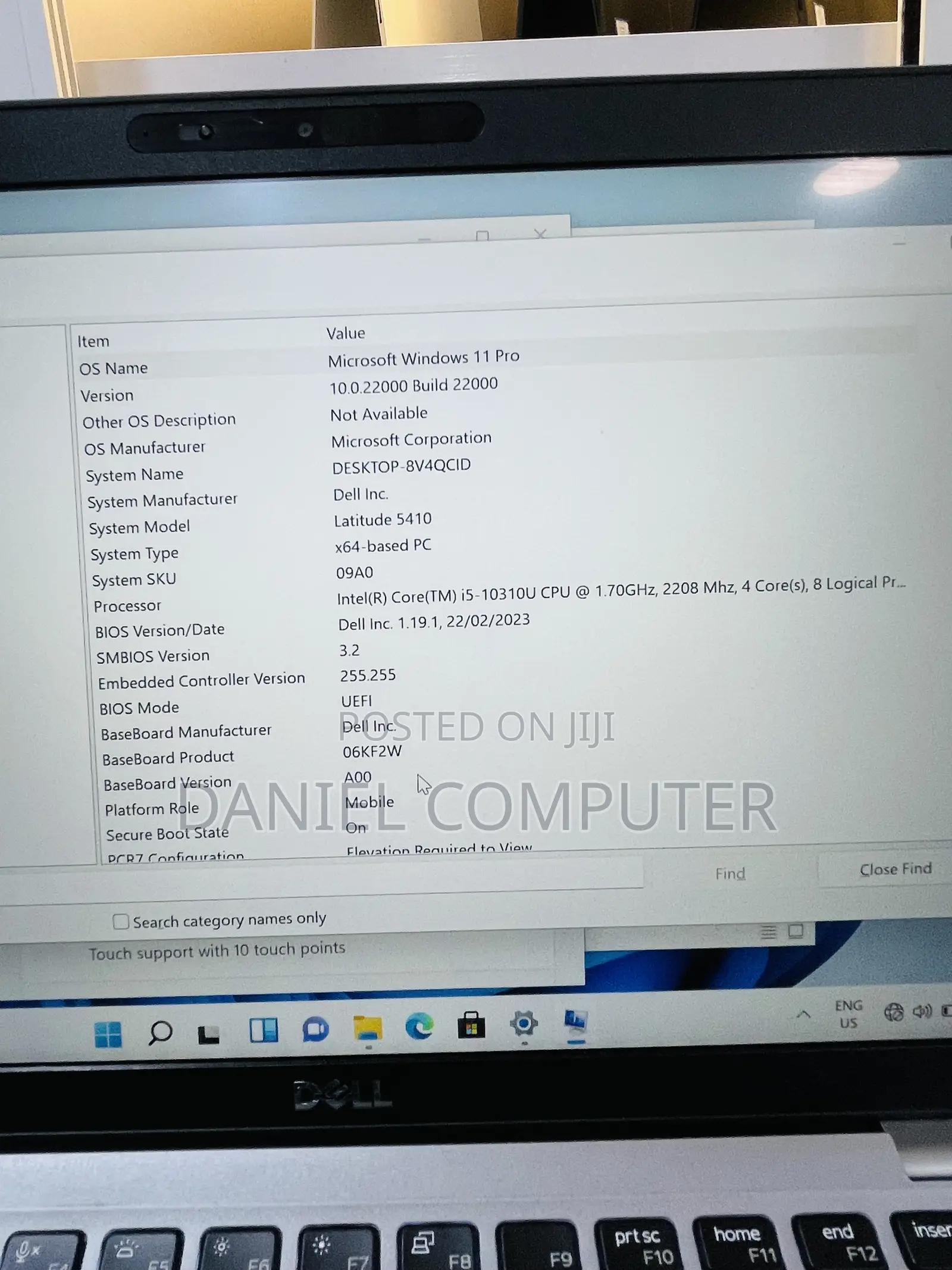 Laptop Dell Latitude 5410 8GB Intel Core i5 SSD 256GB