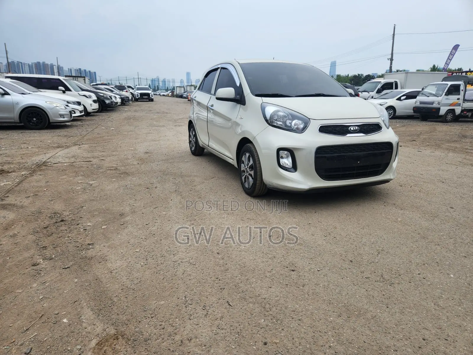 Kia Morning 2016 White