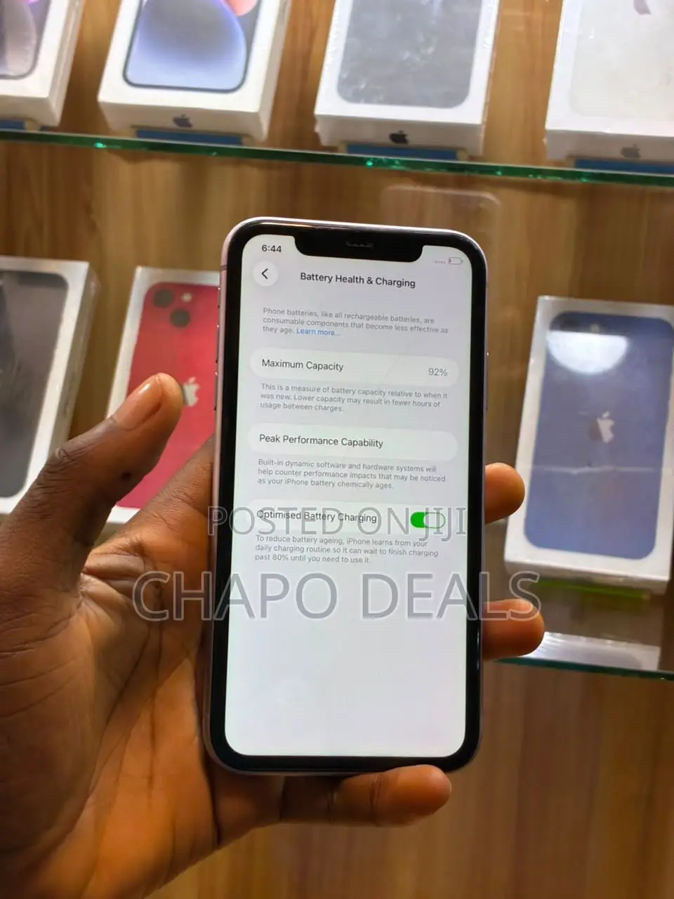 New Apple iPhone 11 64 GB Blue