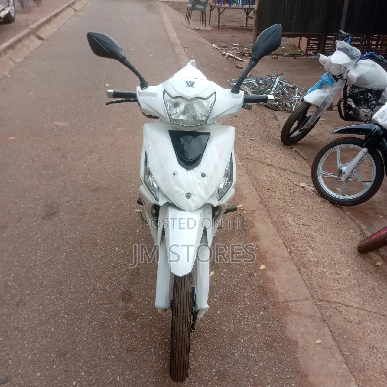 New Haojue HJ110-2C 2026 White