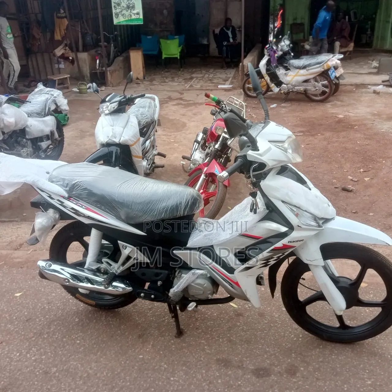 New Haojue HJ110-2C 2026 White