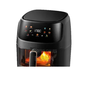 8L Transparent Silver Crest Extra Large Capacity Air Fryer