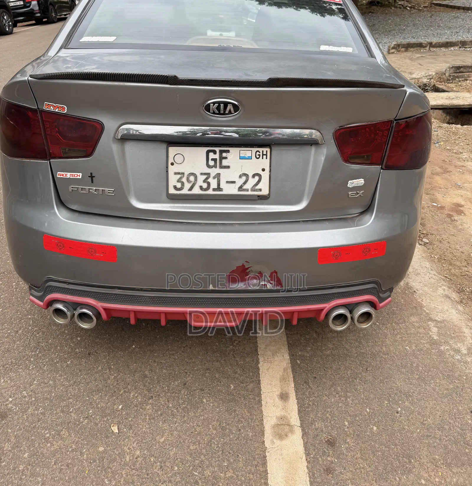 Kia Forte EX Sedan 2011 Gray