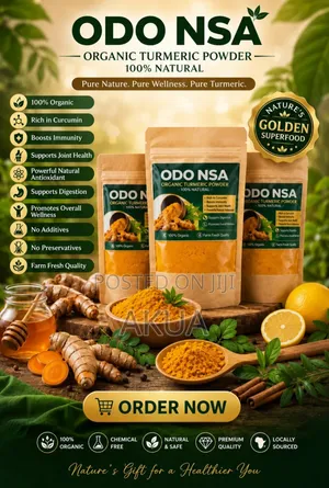 Odo Nsa Organic Turmeric Powder