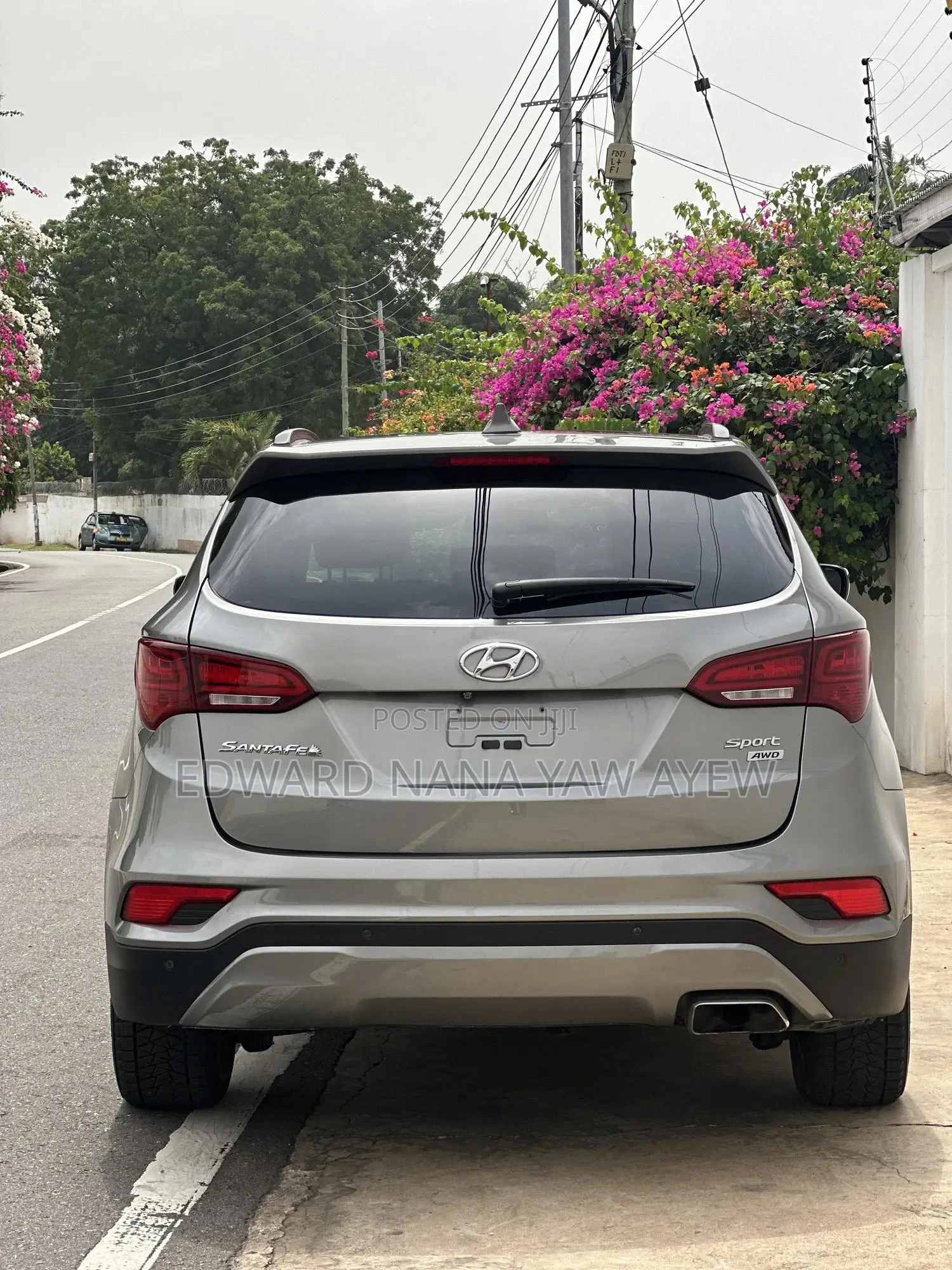 Hyundai Santa Fe SE AWD 2017 Gray