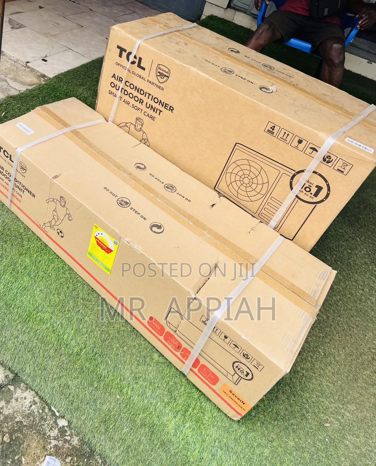 Sleek TCL 1.5hp Inverter Air Conditioner(White)Remote Control