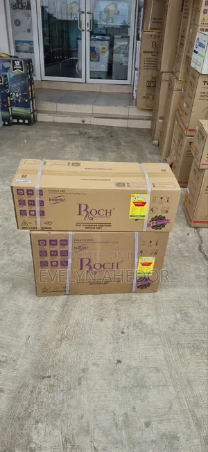 Low Noise of Roch Air Condition 1.5hp Inverter Type White Colour