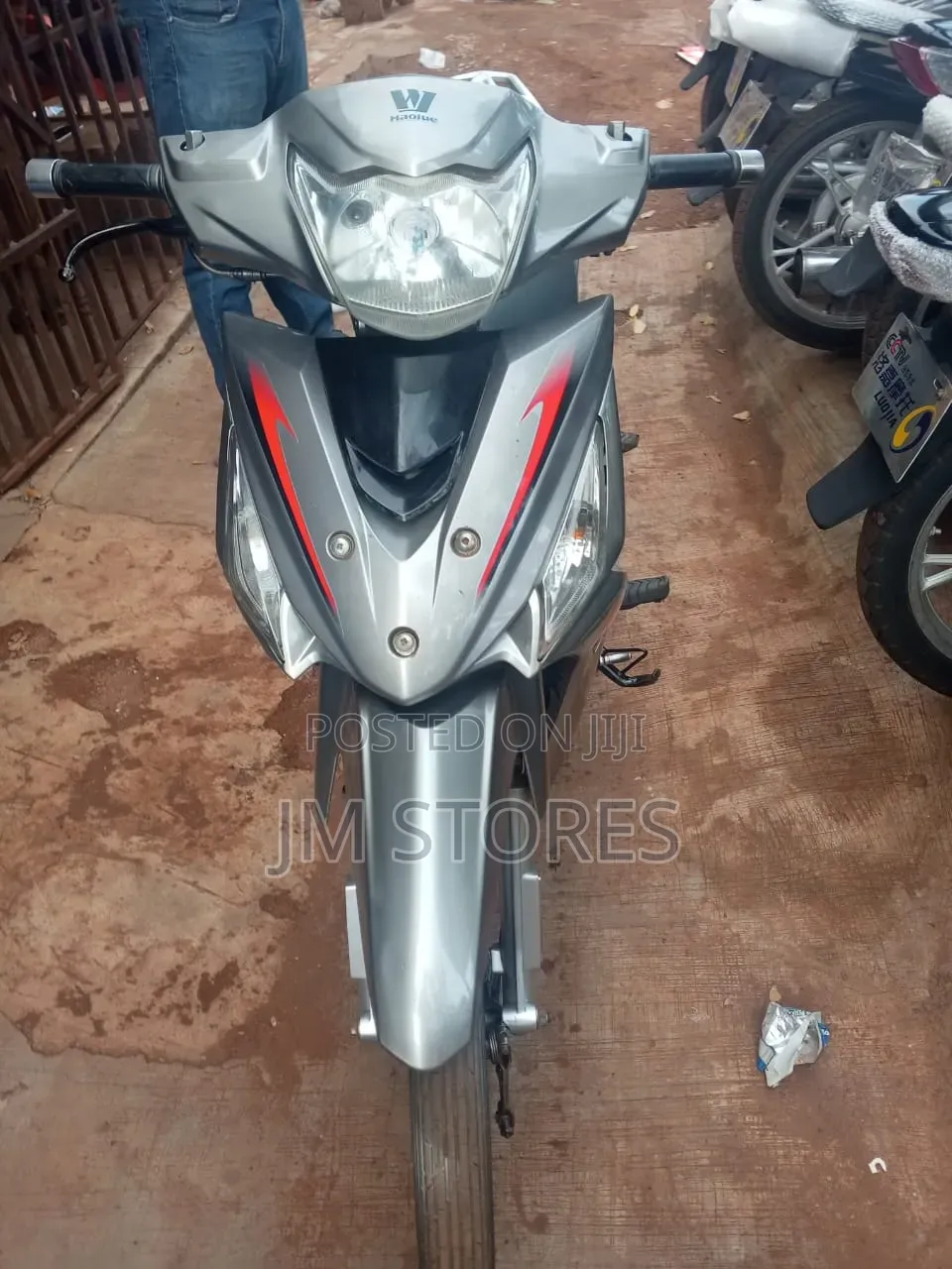 New Haojue HJ125-8K 2025 Silver