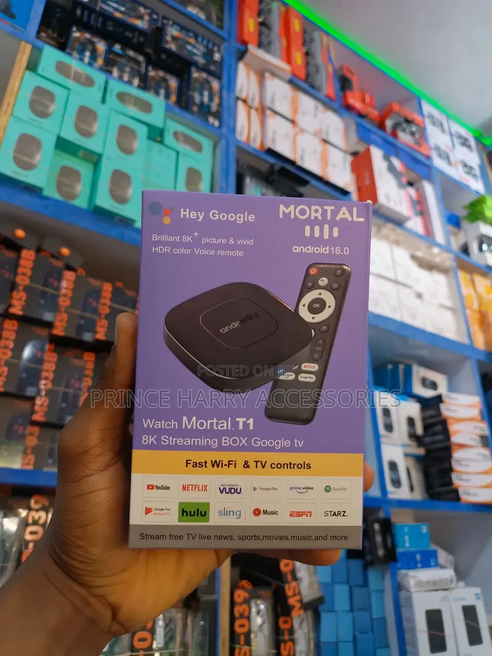 Mortal Android 16.0 Streaming Box