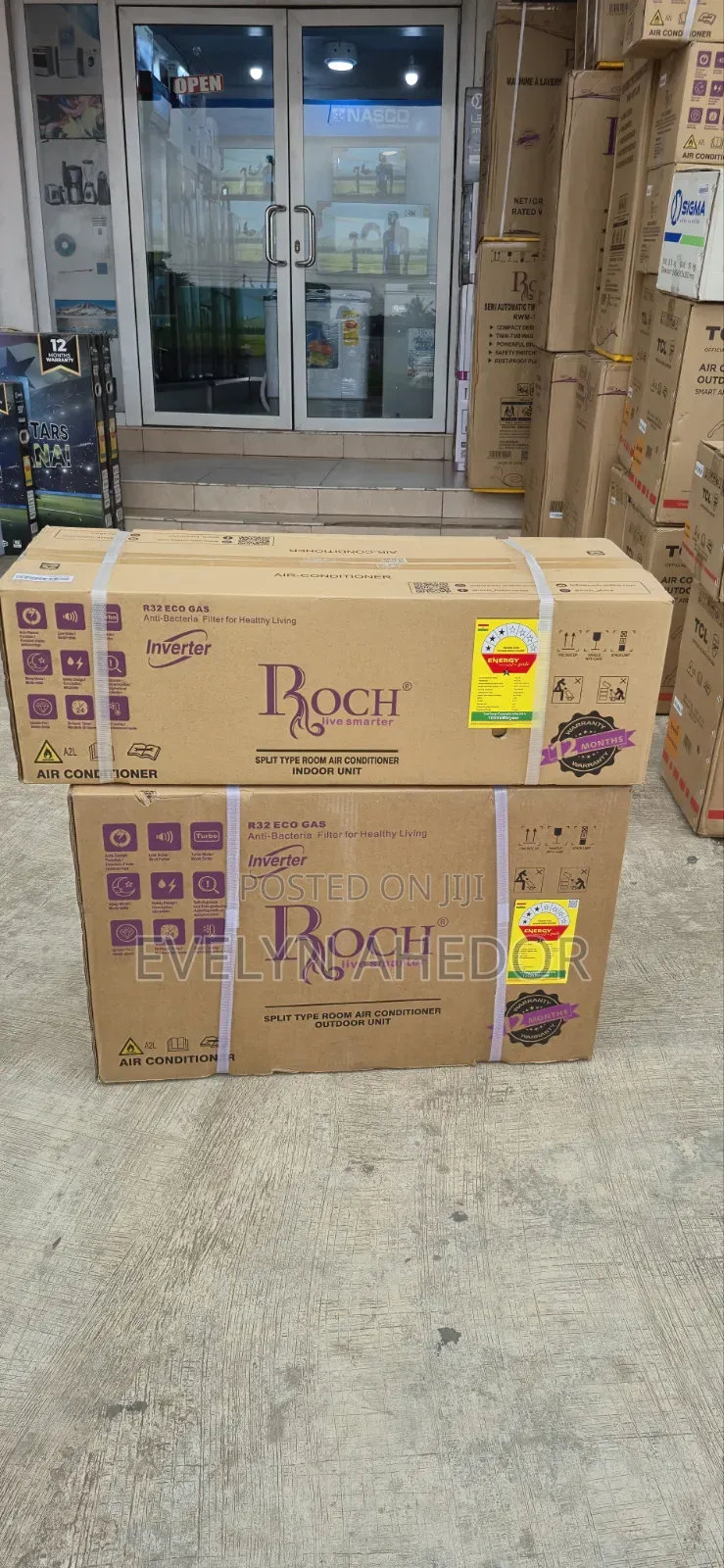 R32s Roch Air Condition Imverter Brand New Available