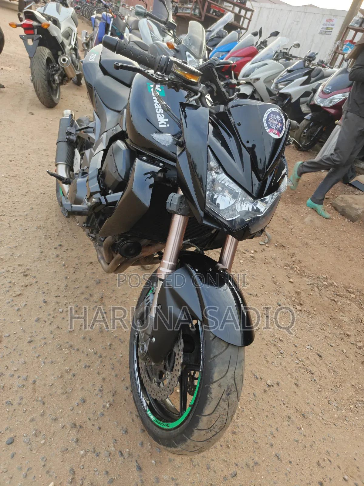 Kawasaki Z750 2017 Black
