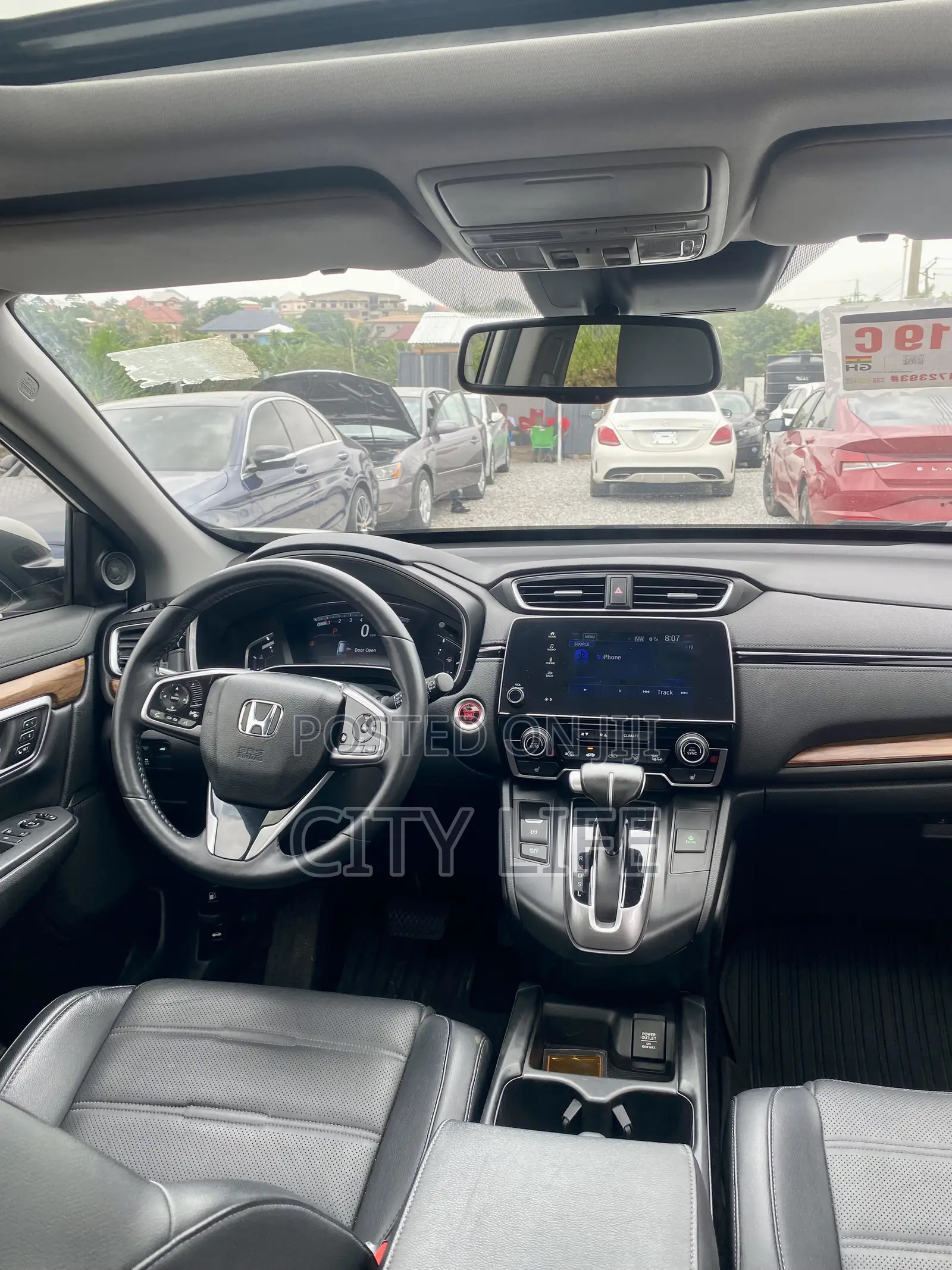 Honda CR-V EX-L 4dr SUV AWD (1.5L 4cyl CVT) 2017 White