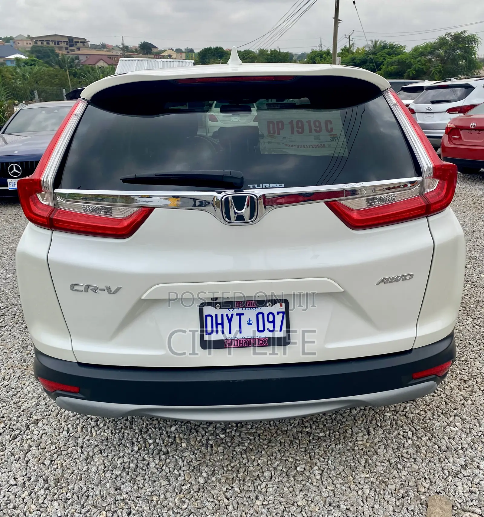 Honda CR-V EX-L 4dr SUV AWD (1.5L 4cyl CVT) 2017 White