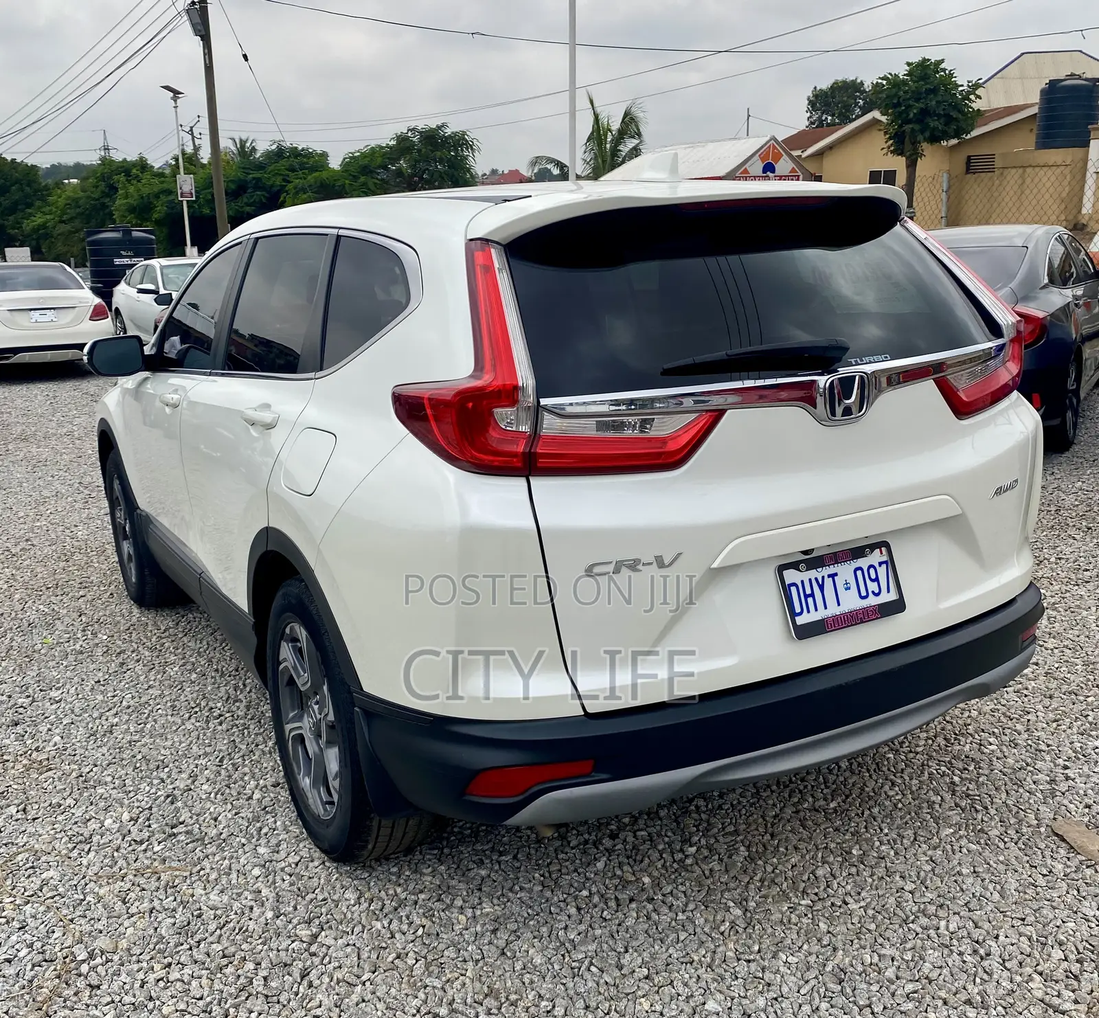 Honda CR-V EX-L 4dr SUV AWD (1.5L 4cyl CVT) 2017 White