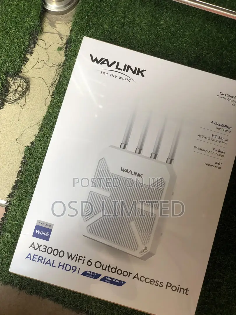 Reach Every Corner: Wavlink 4-Antenna Outdoor Booster