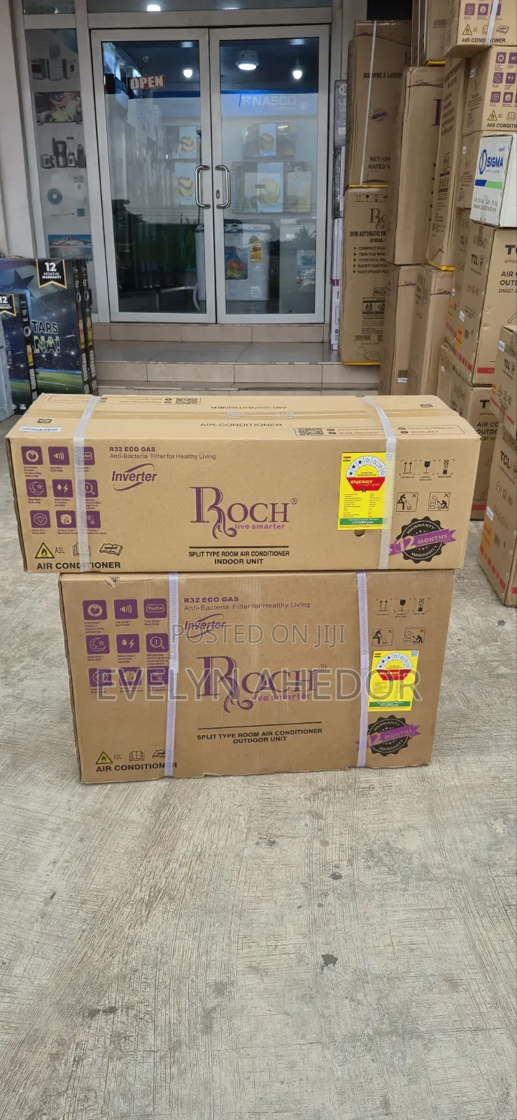 Roch AC 1.5hp Inverter With 3 Stars Brand New Available for Sale