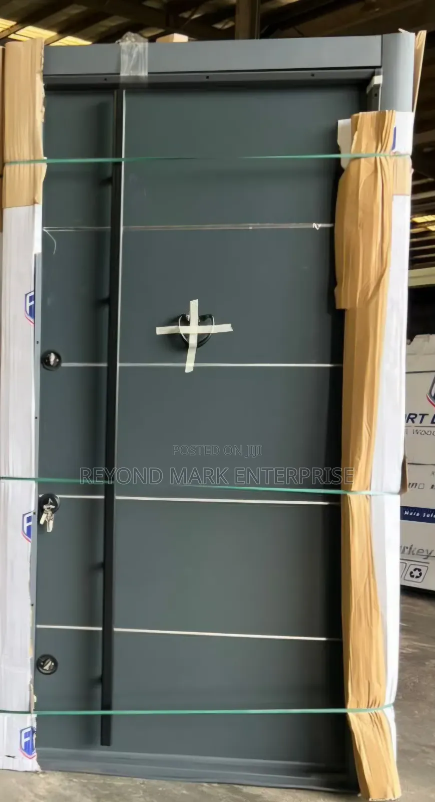 Triple Locks Security Door