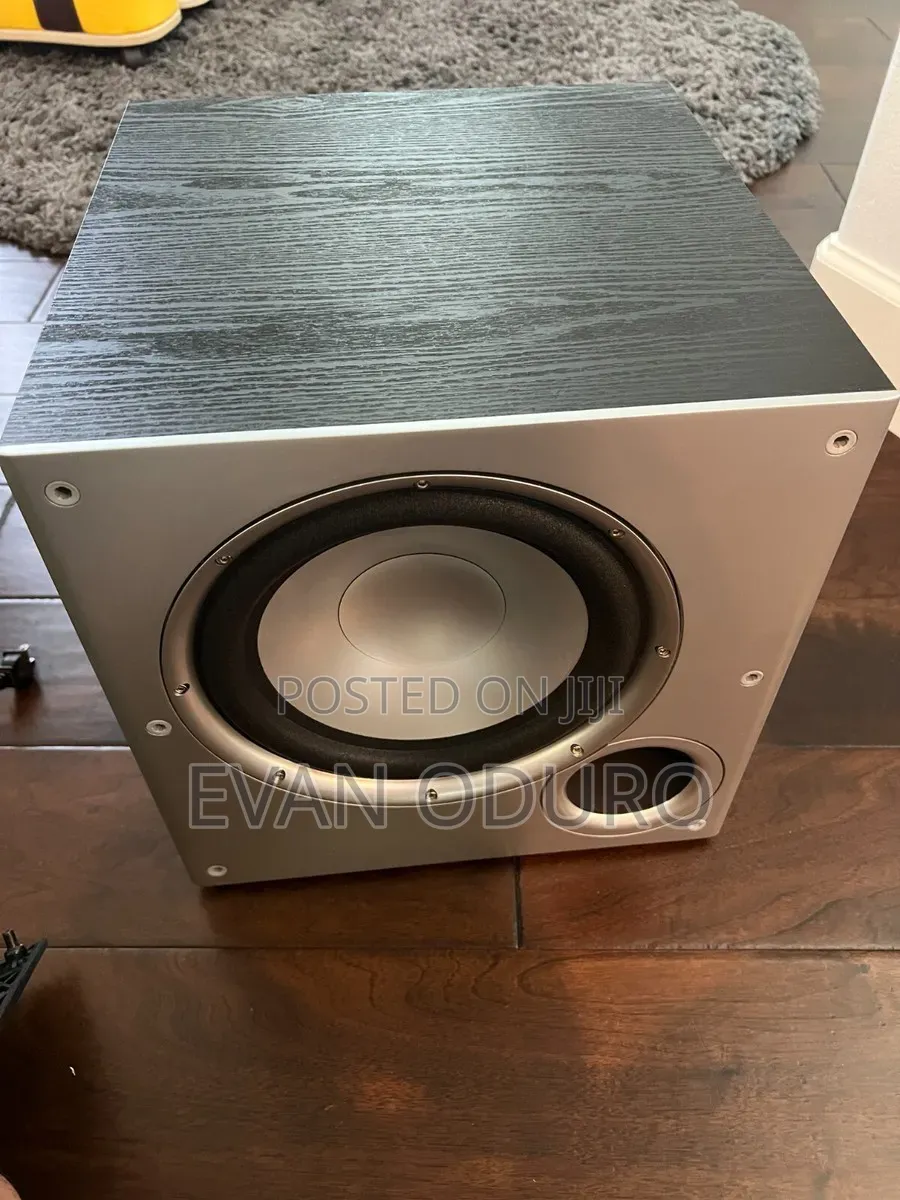 Powerful American Polk Audio 10" Powered Subwoofer Deep Warm Bass 110V