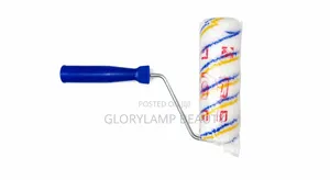 Textured Paint Roller With Plastic Handle – Even Paint Application