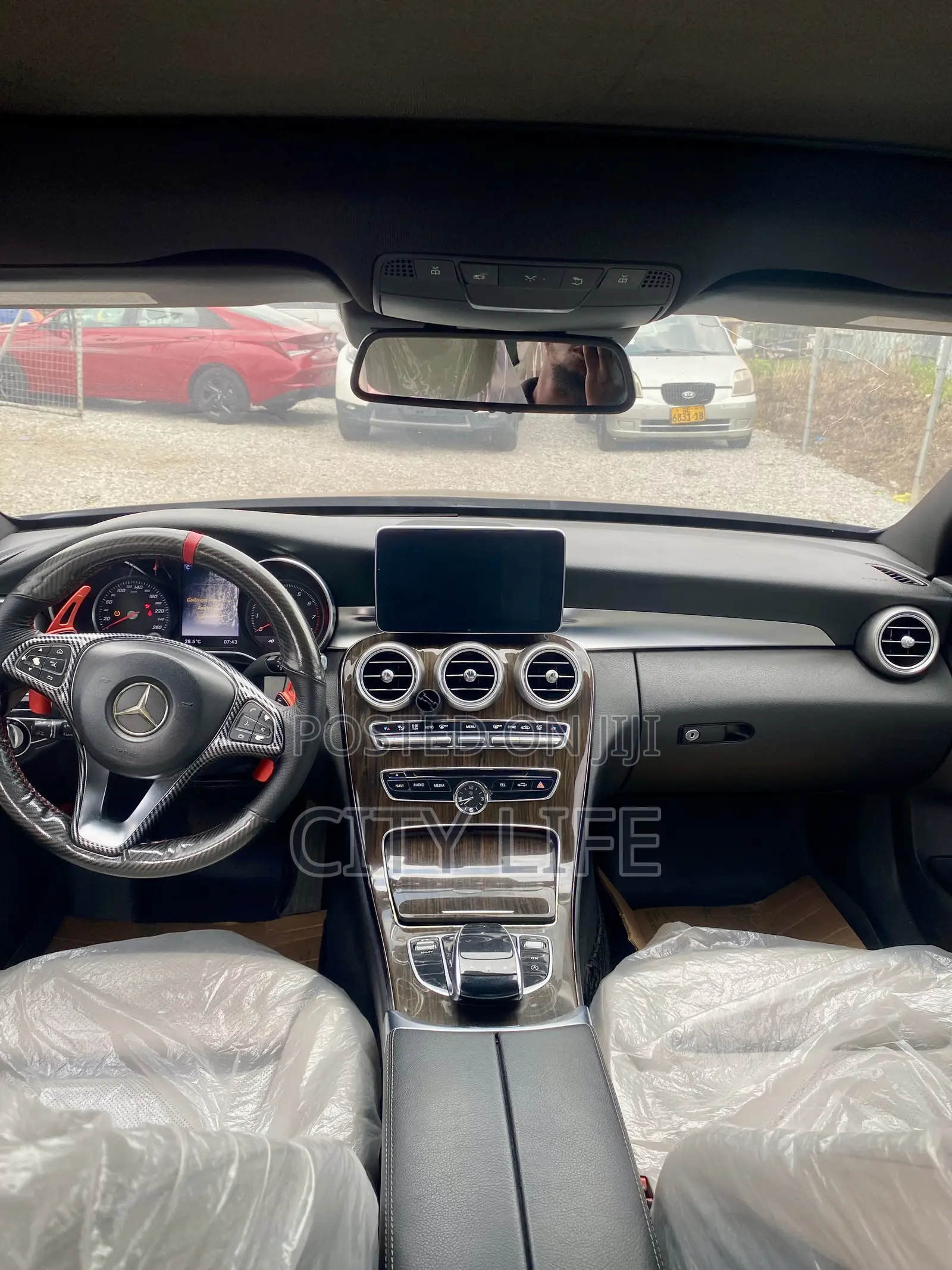 Mercedes-Benz C400 2016 Blue
