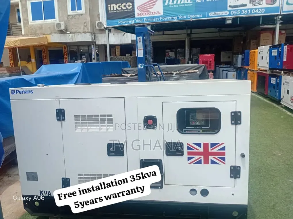 Perkins 35kVA Diesel Generator – Silent 3 Phase Genset35kva