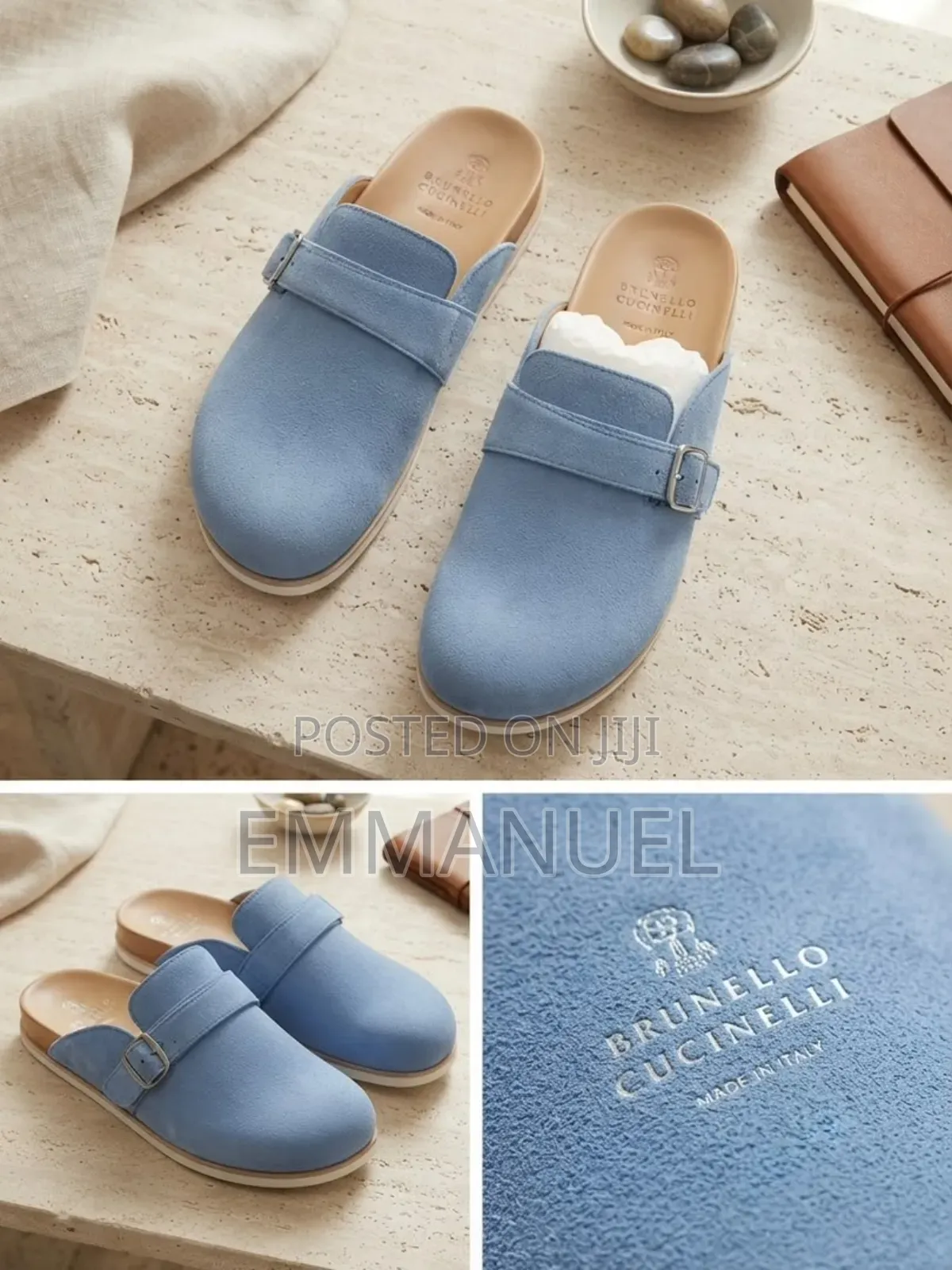 Premium Quality Brunello Cucinello Birkenstock Casual Slippers