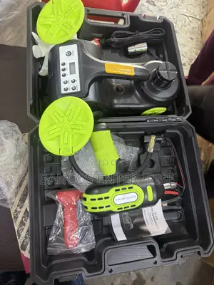 Electric Hydraulic Jack, Air Compressor, Major LED Light