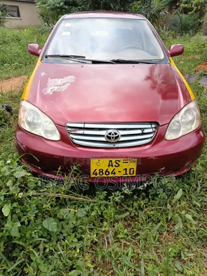 Toyota Corolla S 2007 Red
