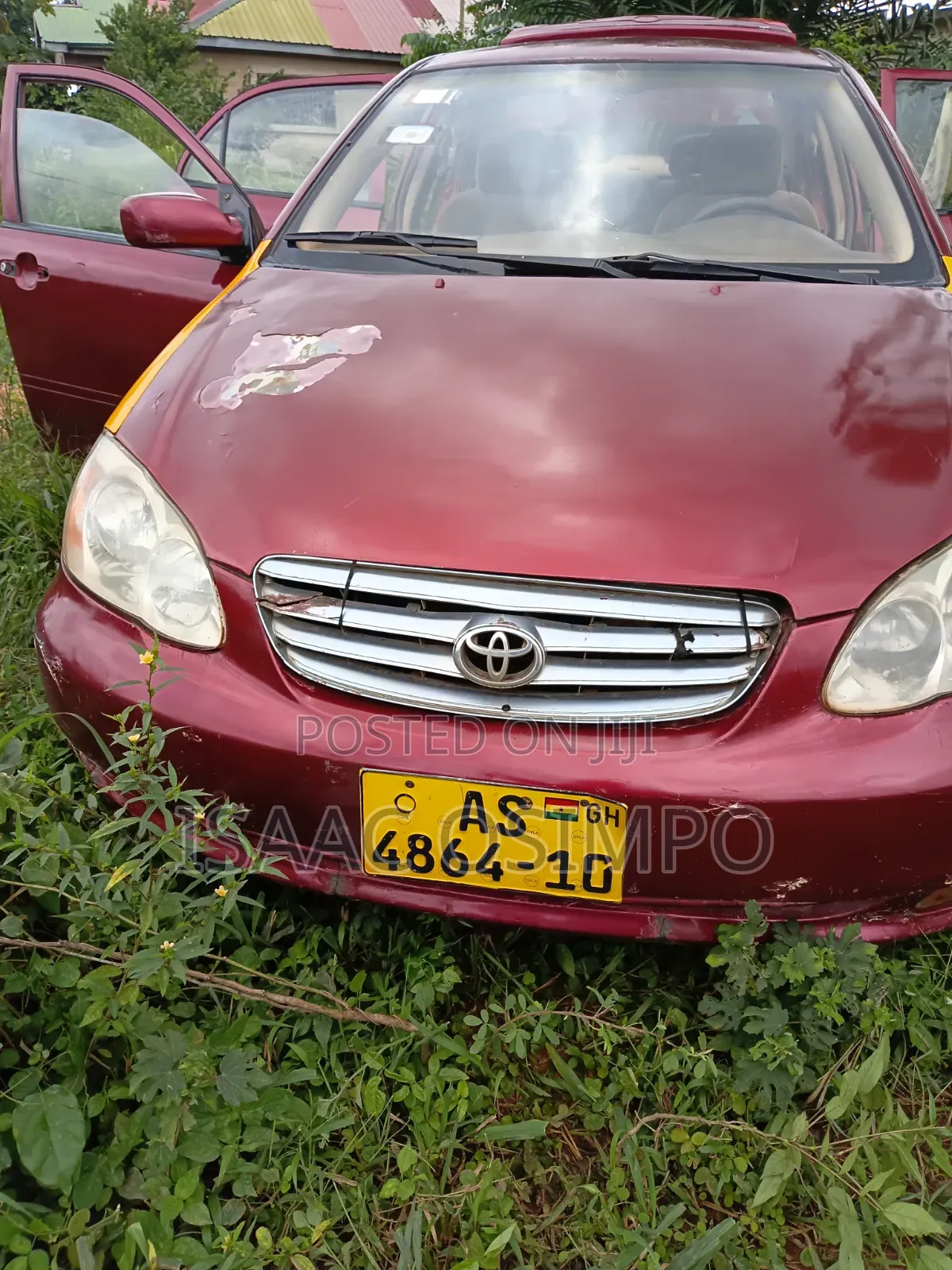 Toyota Corolla S 2007 Red