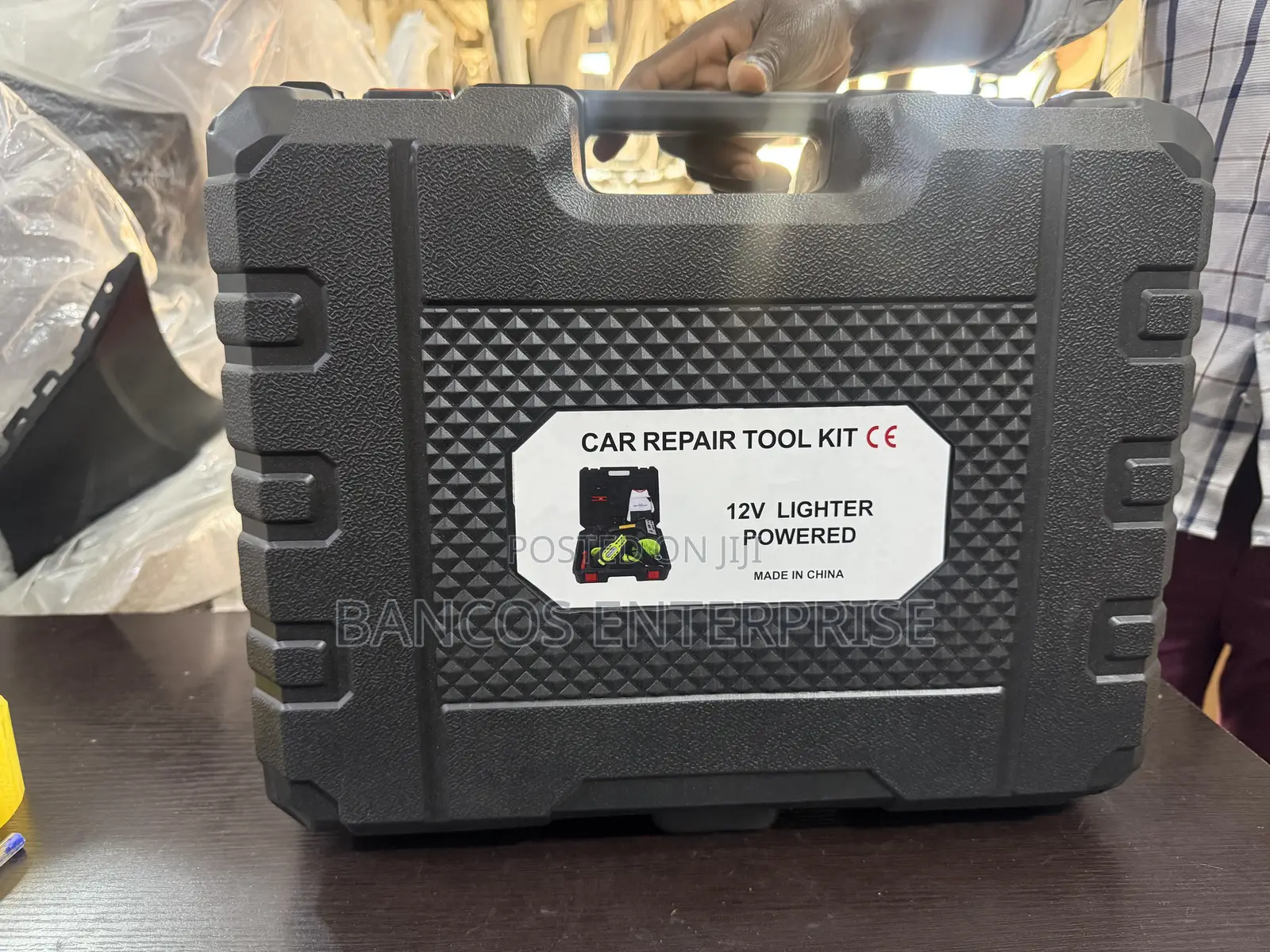 Electric Hydraulic Jack, Air Compressor, Major LED Light