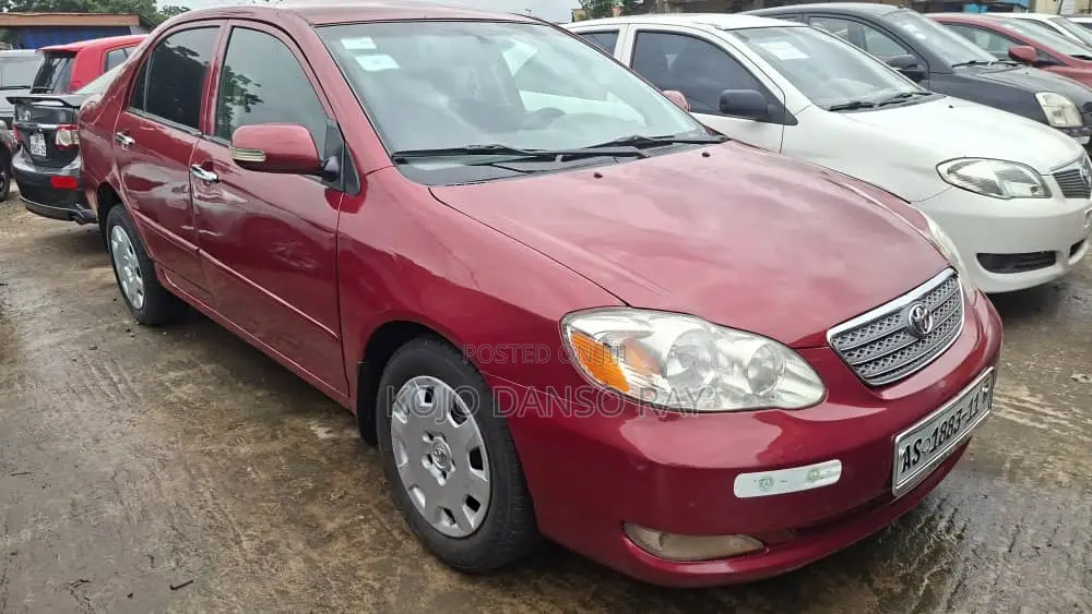 Toyota Corolla LE 2007 Red