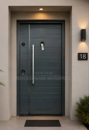 Single Full Metal Security Door