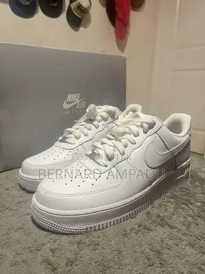 All White Air Force 1