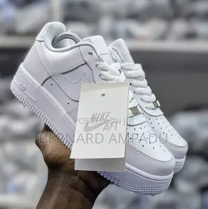 All White Air Force 1