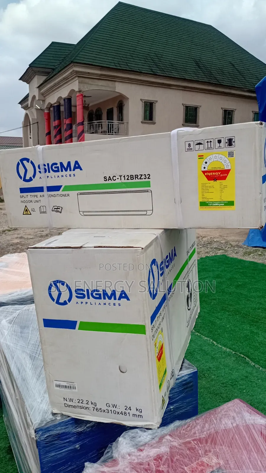 Sigma 1.5HP Split Air Conditioner – Modern Cooling Solution