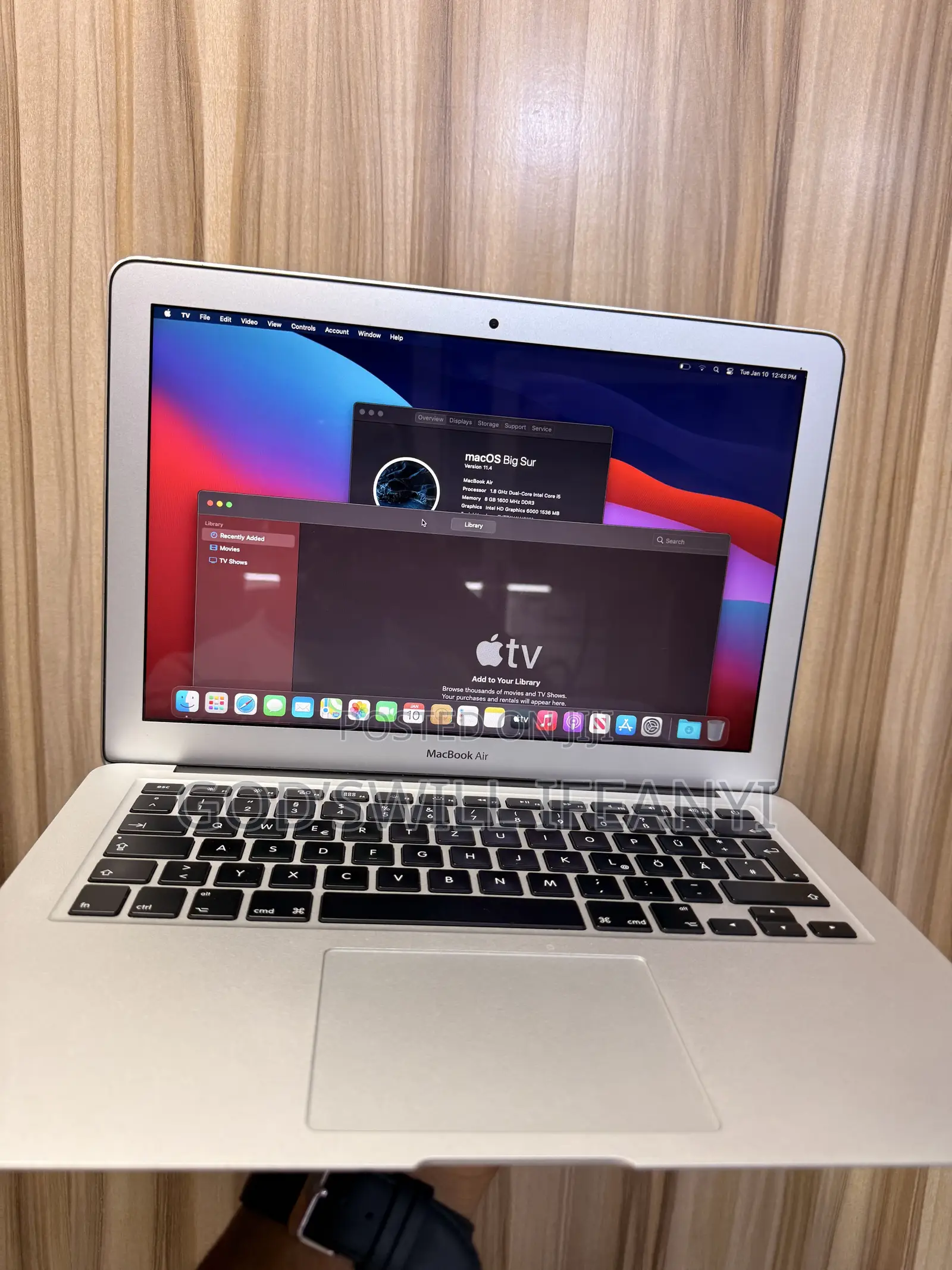 Laptop Apple MacBook Air 2017 8GB Intel Core i5 SSD 128GB