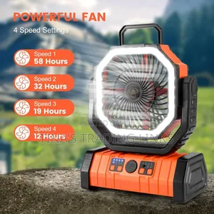 Camping Fan Light